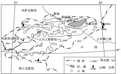 湖南省常德市第一中学2017届高三第七次月考b文综地理试题