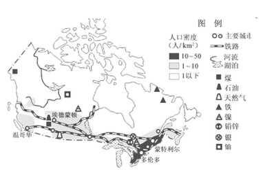 读某地人口分布示意图_读某地区 人口分布 示意图.回答 1 3小题. 1.此图说