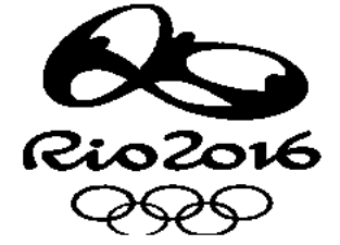 右图是2016年里约奥运会的会徽,请仔细观察,说明其中的构图要素和寓意
