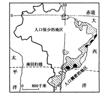 简述巴西人口分布_巴西人口